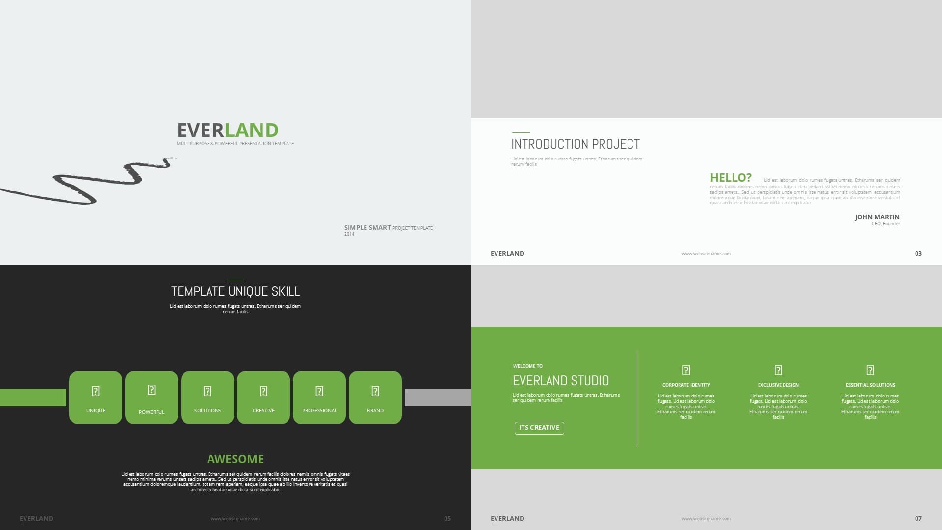Company Profile Everland Green Preview 1