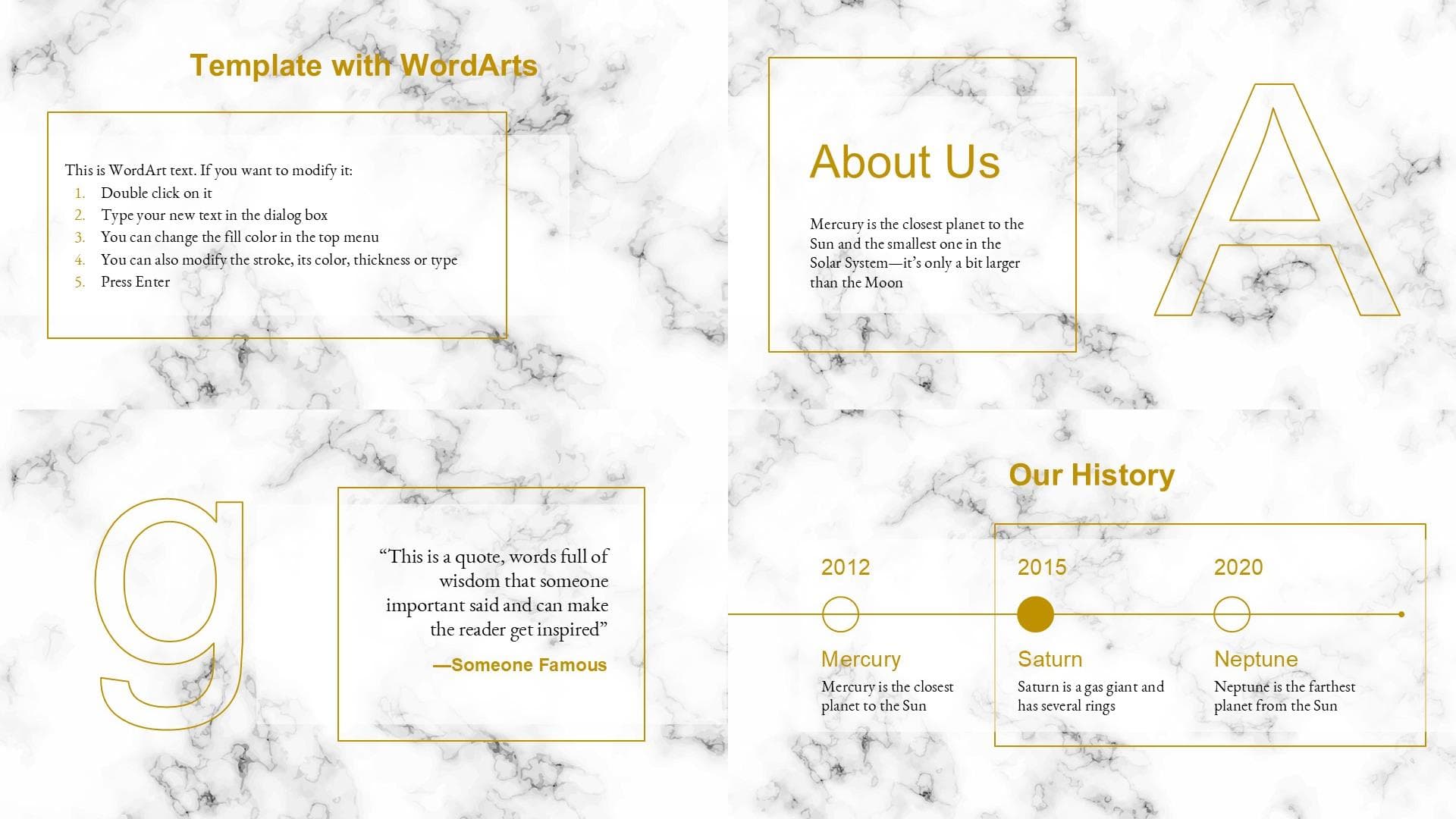 Company Profile Marble Preview 2
