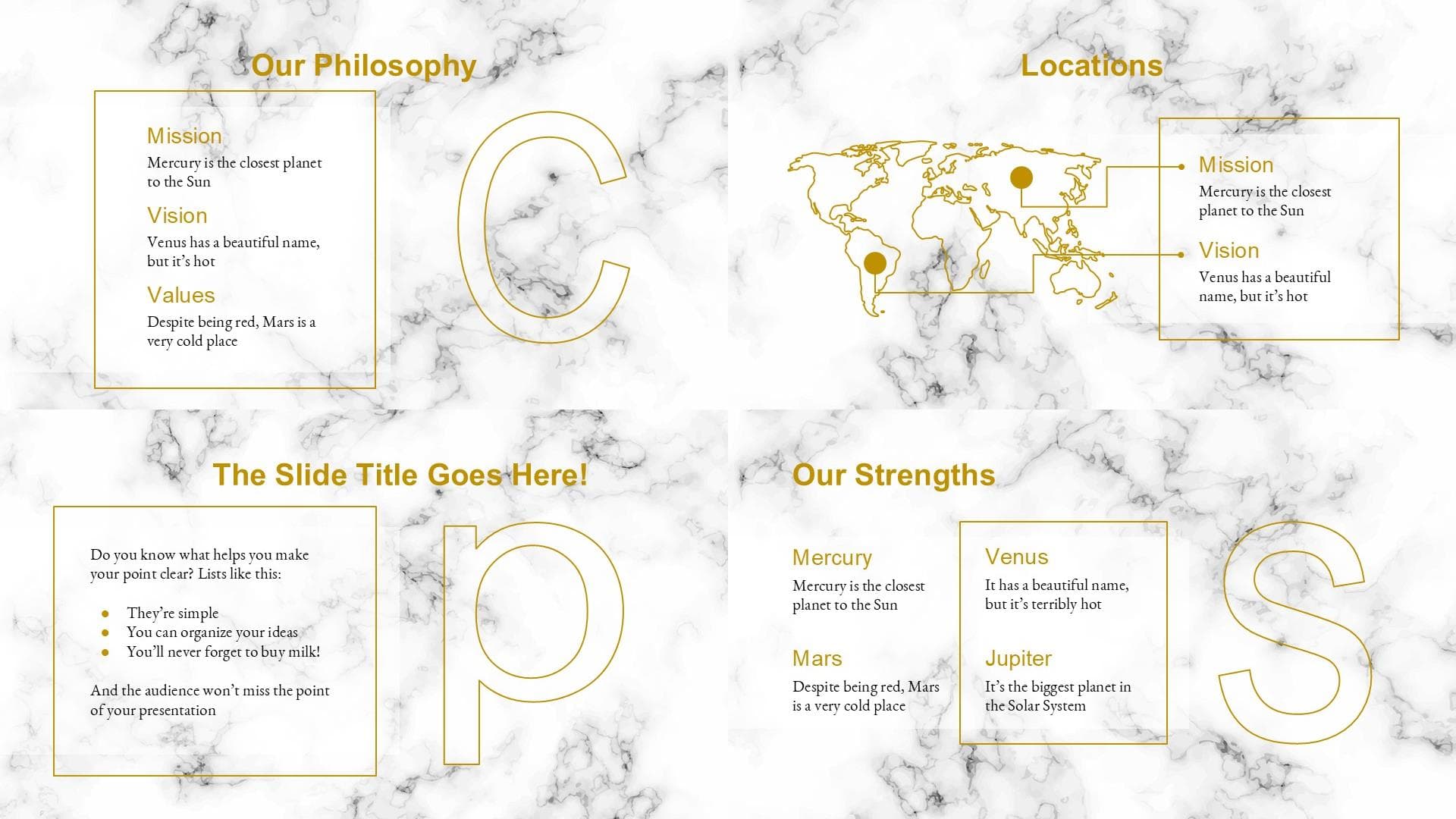 Company Profile Marble Preview 3