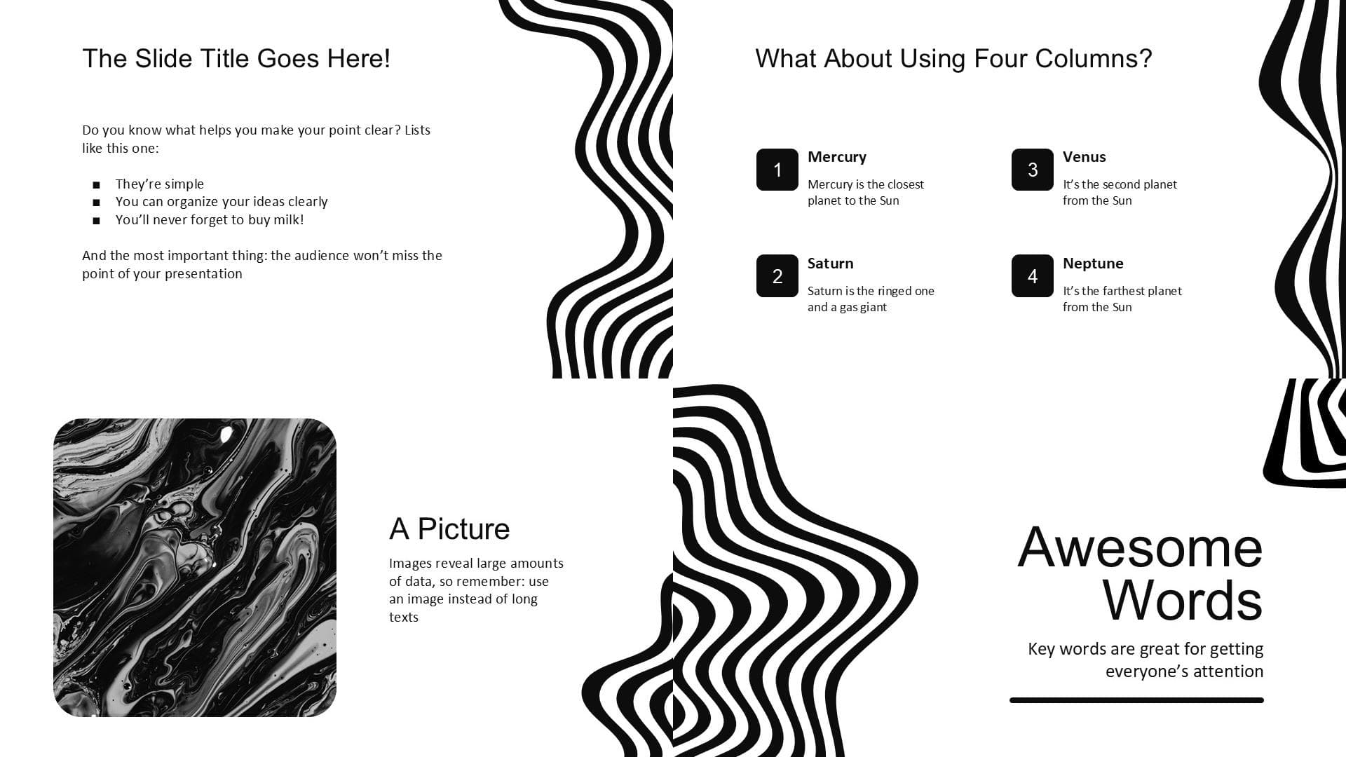 Company Profile Minimal Black Preview 3