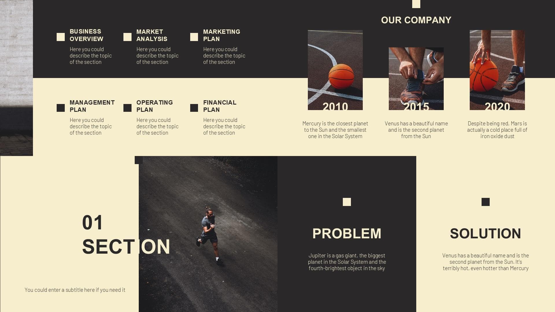 Company Profile Sport Shop Preview 2
