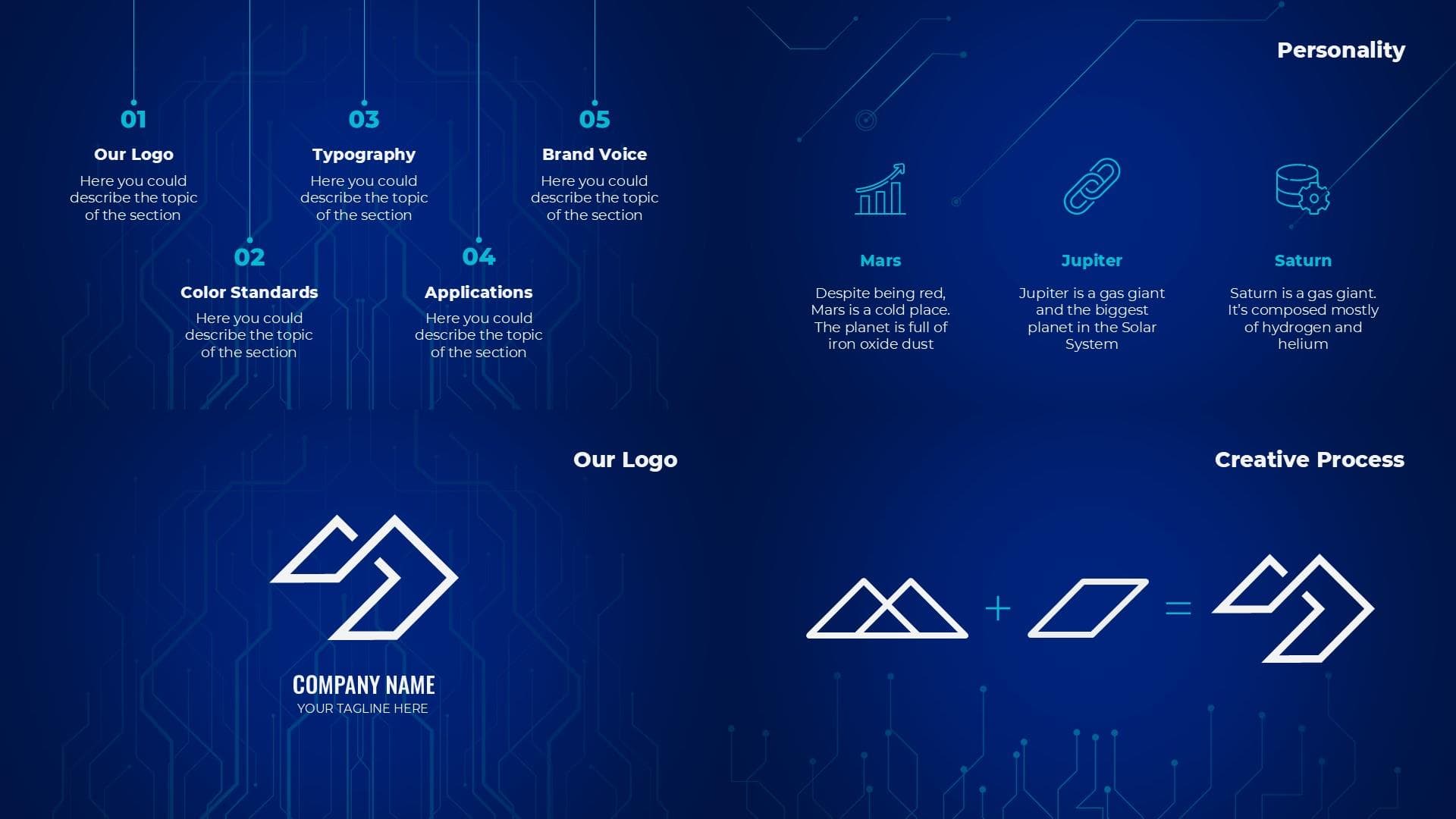 Company Profile Tech Branding Preview 2