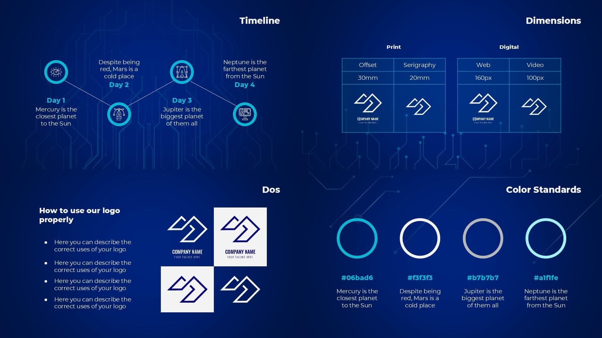 Company Profile Tech Branding Preview 3
