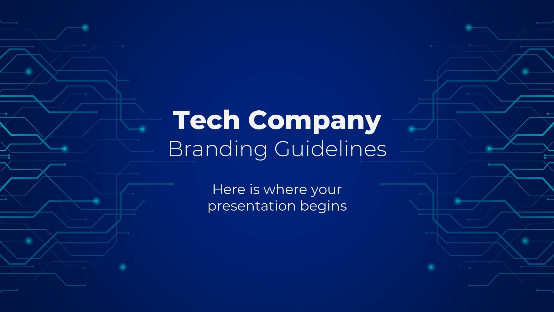 Company Profile Tech Branding
