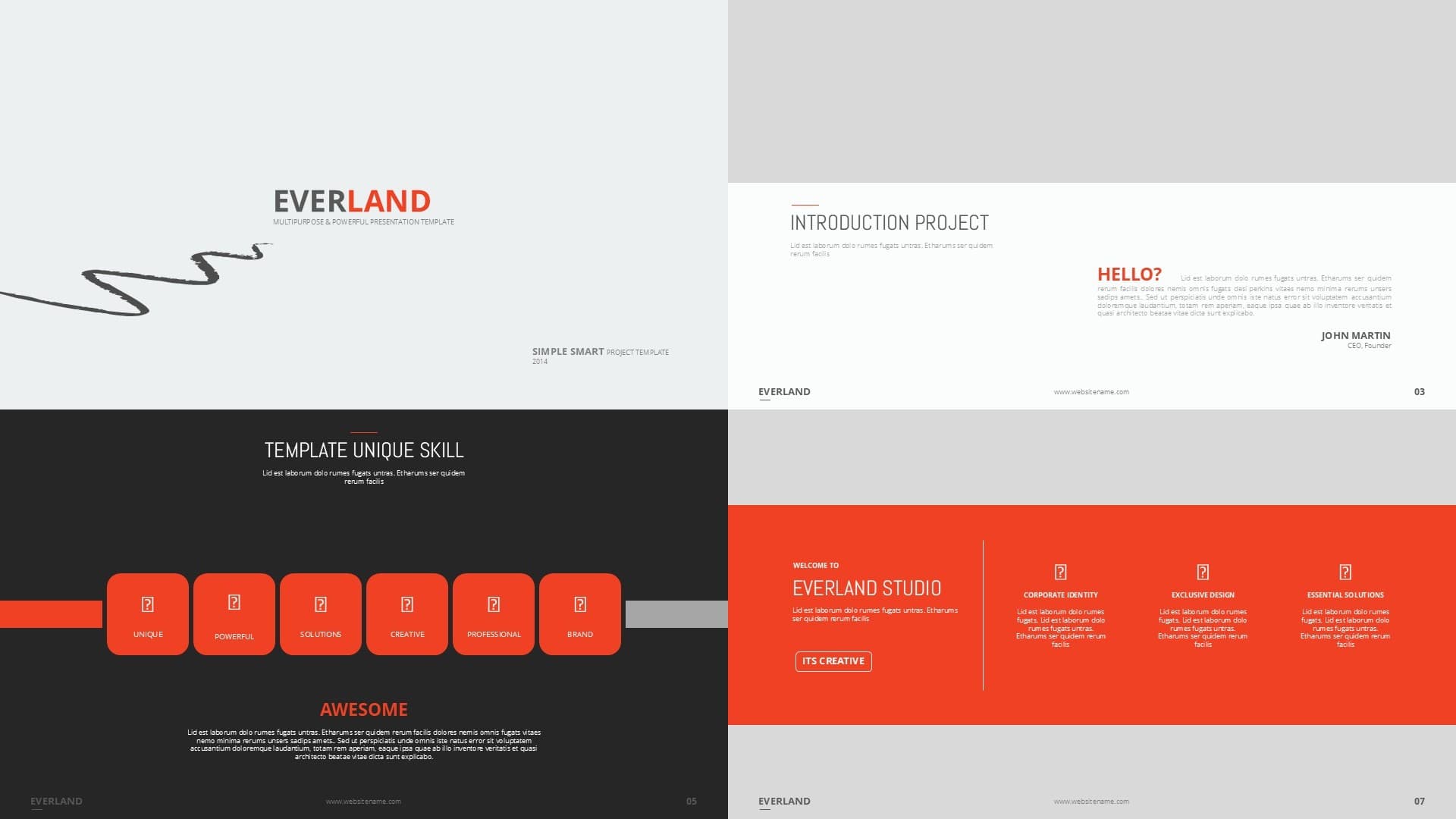 Company Profile Everland Orange Preview 1