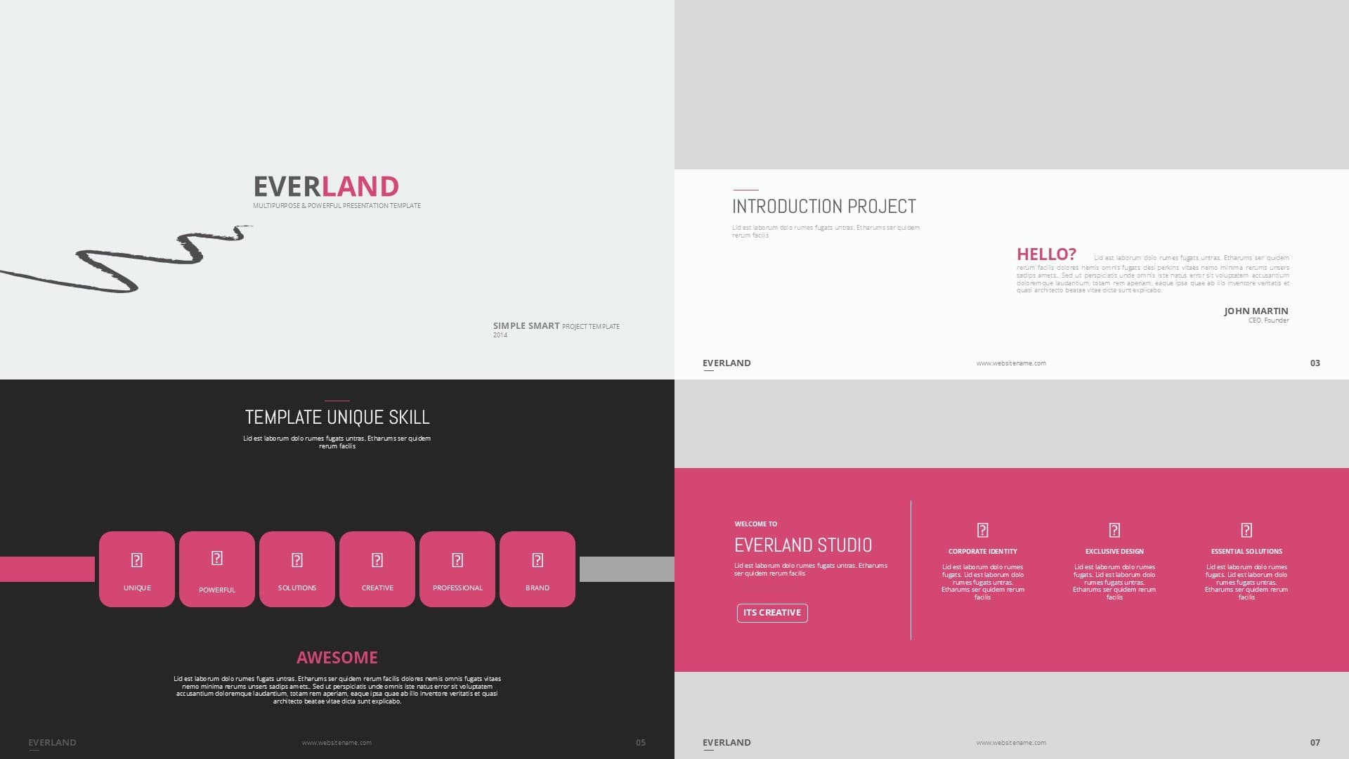 Company Profile Everland Red Preview 1